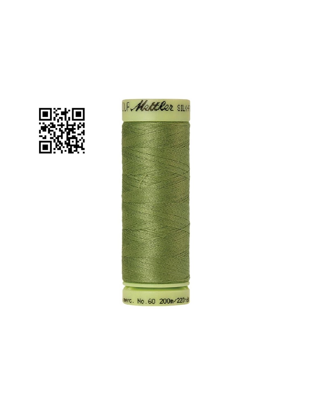 Hilo de algodón Silk Finish nº60 - Grupo Amann Mettler. Disponible en caja de 5 carretes de 200mts - Ref. 9240