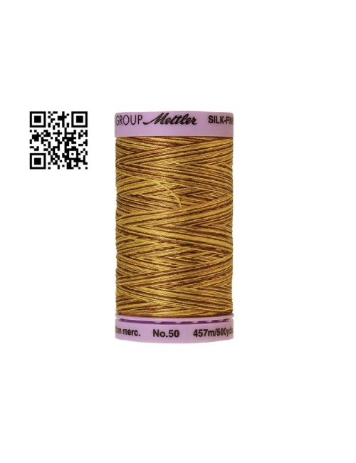 Hilo de algodón Silk Finish Multi nº50 - Grupo Amann Mettler. Disponible en caja de 5 carretes de 457mts - Ref. 9085