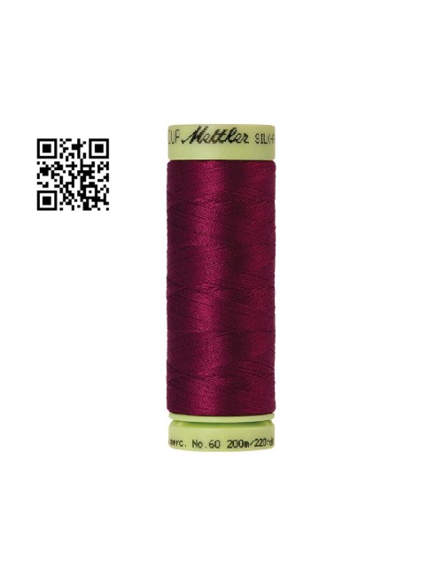 Hilo de algodón Silk Finish nº60 - Grupo Amann Mettler. Disponible en caja de 5 carretes de 200mts - Ref. 9240