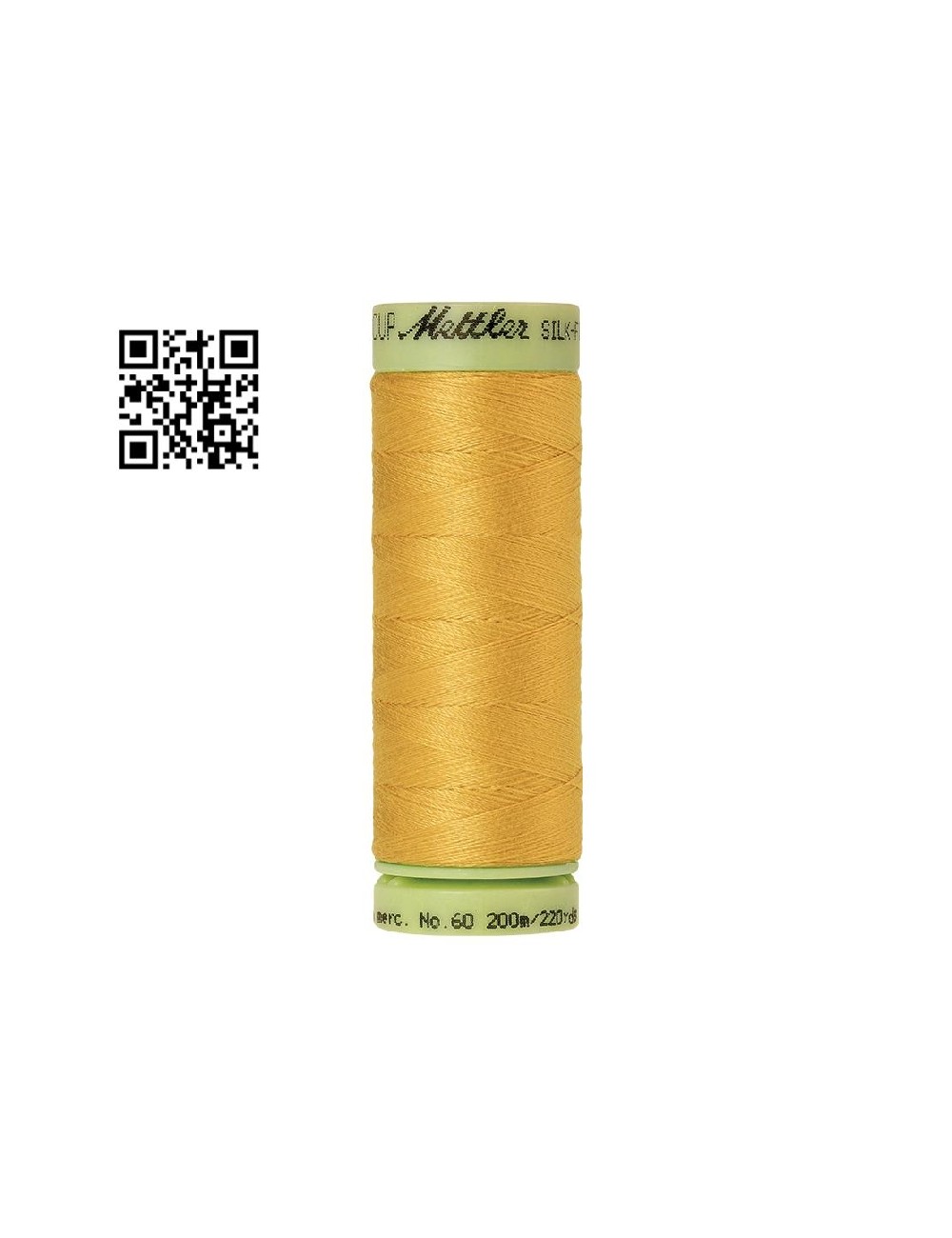Hilo de algodón Silk Finish nº60 - Grupo Amann Mettler. Disponible en caja de 5 carretes de 200mts - Ref. 9240