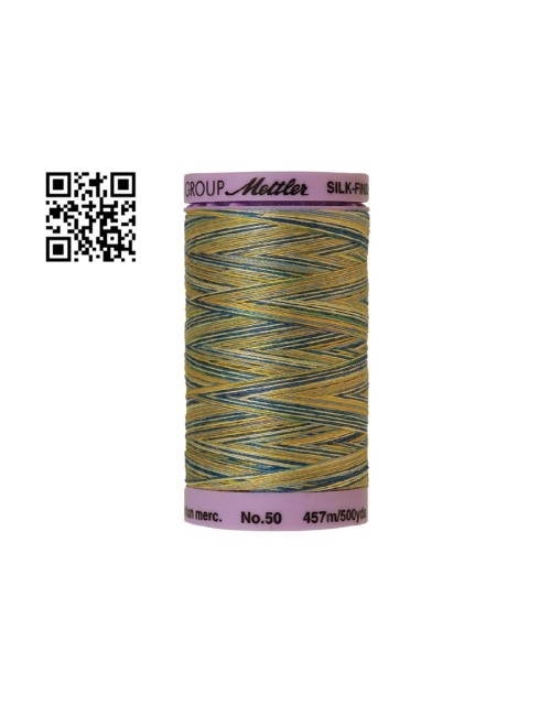Hilo de algodón Silk Finish Multi nº50 - Grupo Amann Mettler. Disponible en caja de 5 carretes de 457mts - Ref. 9085