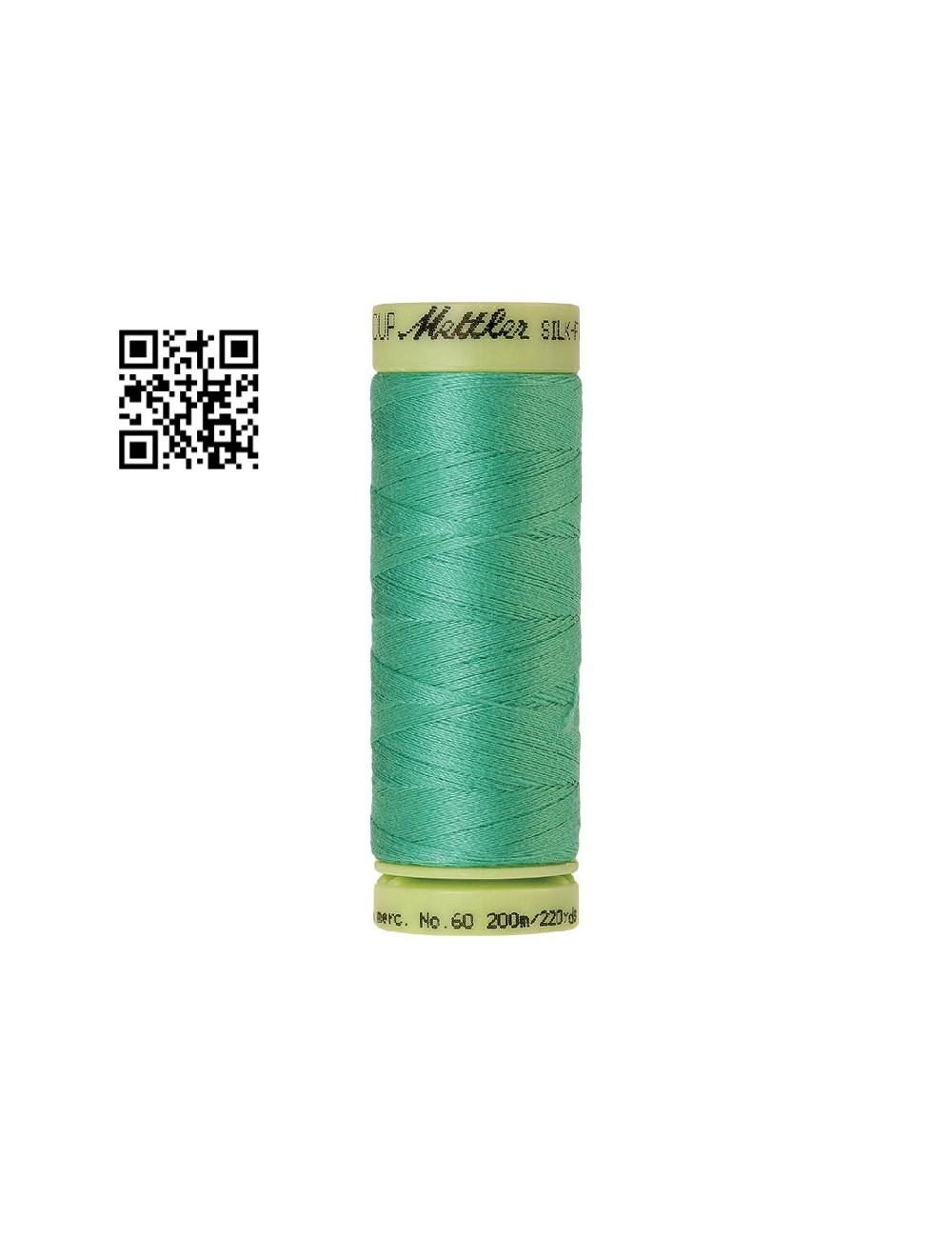 Hilo de algodón Silk Finish nº60 - Grupo Amann Mettler. Disponible en caja de 5 carretes de 200mts - Ref. 9240